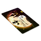 魔女はどうした？4"x6"マグネット（黄） マグネット (右側)