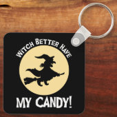 魔女はキャンディを持った方がいい! キーホルダー (裏面)