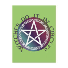 「魔女はグルグルでやる」かわいい異教のデザイン