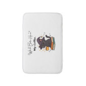 魔女はコーヒーのTクラシックシャツを持った方がいい バスマット (正面縦)