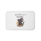 魔女はコーヒーのTクラシックシャツを持った方がいい バスマット (正面)