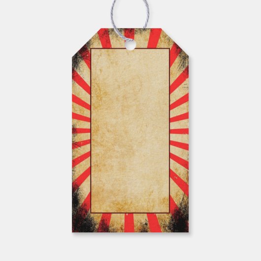 魔女はハロウィーンのパーティーの好意を醸成する ギフトタグ (裏面)