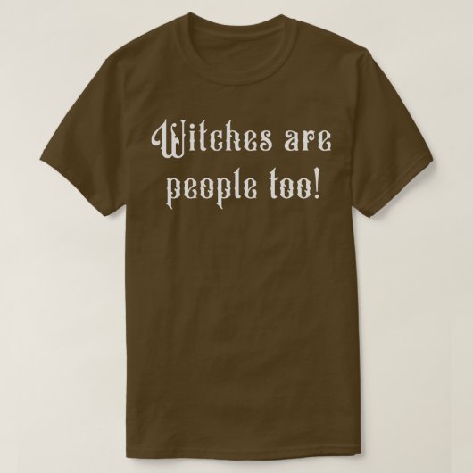 魔女は人も一人だ Tシャツ (デザイン正面)