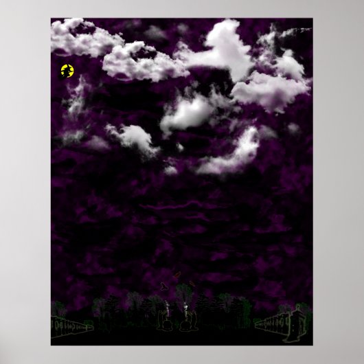 魔女は夜逃げ3 ポスター (正面)