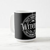 魔女は火傷しなかった コーヒーマグカップ (正面左)