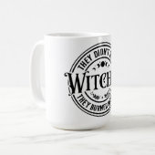 魔女は火傷しなかった コーヒーマグカップ (正面左)