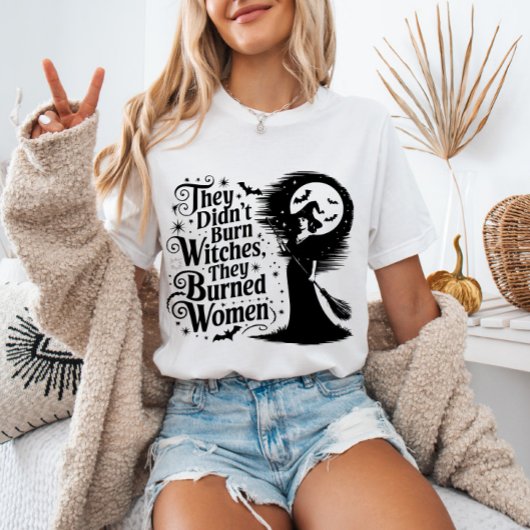 魔女は焼かれなかった 女性が焼かれた ヴィンテージ Tシャツ
