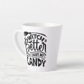 魔女は私のお菓子を持った方がいい カフェラテマグ (左アングル)