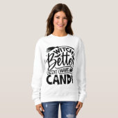 魔女は私のお菓子を持った方がいい スウェットシャツ (正面フル)