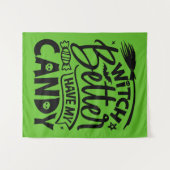 魔女は私のお菓子を持った方がいい タペストリー (正面(横))