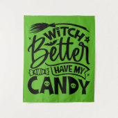 魔女は私のお菓子を持った方がいい タペストリー (正面)