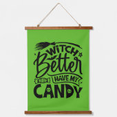 魔女は私のお菓子を持った方がいい 吊り下げ型タペストリー (正面)