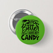 魔女は私のお菓子を持った方がいい 缶バッジ (正面&裏面)