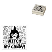 魔女は私のキャンディを持っている方がいい ラバースタンプ (押印)