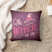 魔女は紫のハロウィンだ クッション (ブランケット)