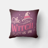 魔女は紫のハロウィンだ クッション (裏面)