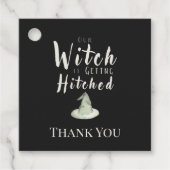 魔女は結婚する ブラック ハロウィン サンクス フェイバータグ (正面)