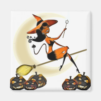 魔女は行く道を開け！マグネット マグネット