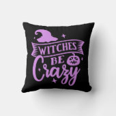 魔女は黒熱狂すると紫 クッション (裏面)