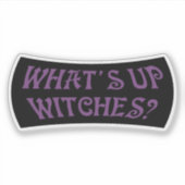 魔女は？ハロウィン シール (正面)