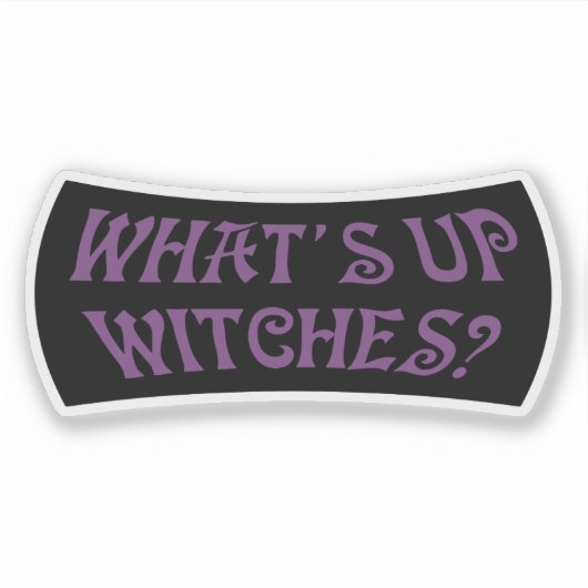 魔女は？ハロウィン シール (正面)