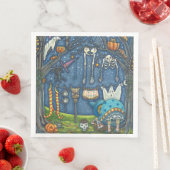 魔女ぶら下がったの黒猫、幽霊、洗濯物 (インサイチュ)