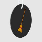 魔女ほうき オーナメント (正面)