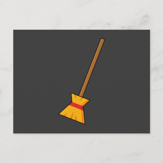 魔女ほうき シーズンポストカード (正面)