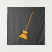 魔女ほうき タペストリー (正面)