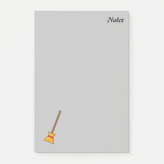 魔女ほうき |追加文字 ポストイット (正面)