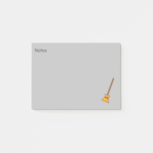 魔女ほうき |追加文字 ポストイット (正面)