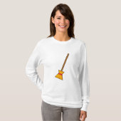 魔女ほうき Tシャツ (正面フル)
