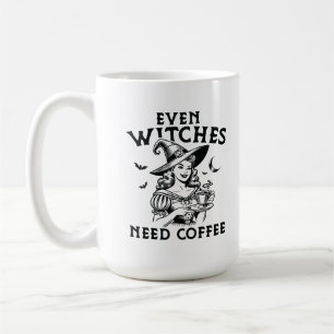 魔女もコーヒーが必要おもしろいだ コーヒーマグカップ