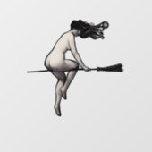 魔女や魔女に害を及ぼさない ウィンドウサイン (シート)