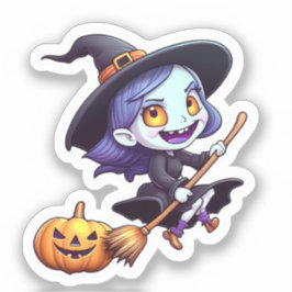 魔女をトリックまたは治療する シール