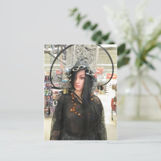 魔女を保存 ポストカード (スタンド正面)