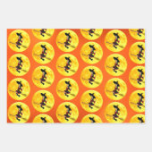 魔女を巻く紙 ラッピングペーパーシート (正面)