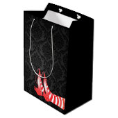 魔女を捕まえた ミディアムペーパーバッグ (裏面アングル)