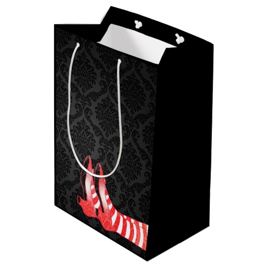 魔女を捕まえた ミディアムペーパーバッグ (裏面アングル)