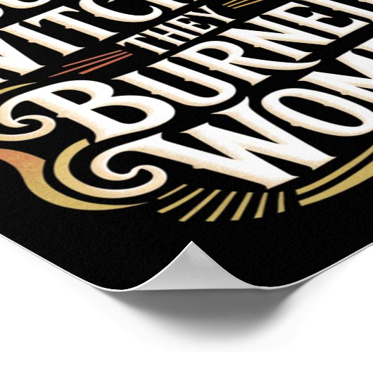 魔女を燃やしたくせに魔女を燃やしたりしなかった ポスター (角)