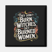 魔女を燃やしたくせに魔女を燃やしたりしなかった マグネット (正面)
