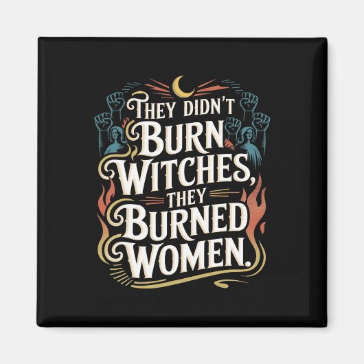 魔女を燃やしたくせに魔女を燃やしたりしなかった マグネット (正面)