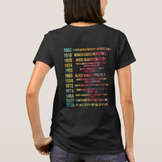 魔女を燃やしたのではない、女性を燃やしたのだ Tシャツ