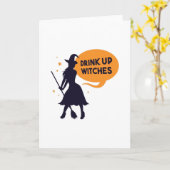 魔女を飲み干す カード (黄色い花)