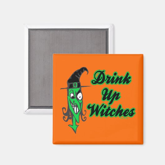 魔女を飲み干す マグネット (正面/裏面)