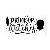 魔女を飲み干す ラバースタンプ (インプリント)