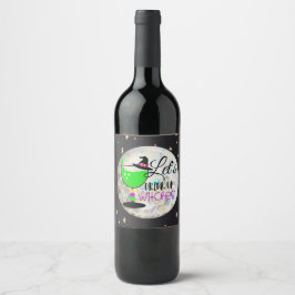 魔女を飲み干そう ワインラベル