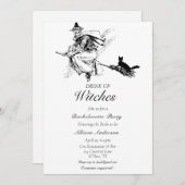 魔女を飲むバチェロレッテ 招待状 (正面/裏面)