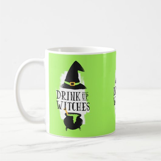 魔女を飲む コーヒーマグカップ (左)