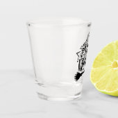 魔女を飲む ショットグラス (左)
